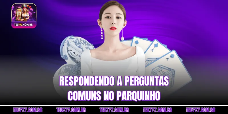 Respondendo a perguntas comuns no parquinho